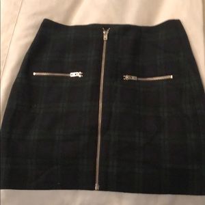 Plaid skirt